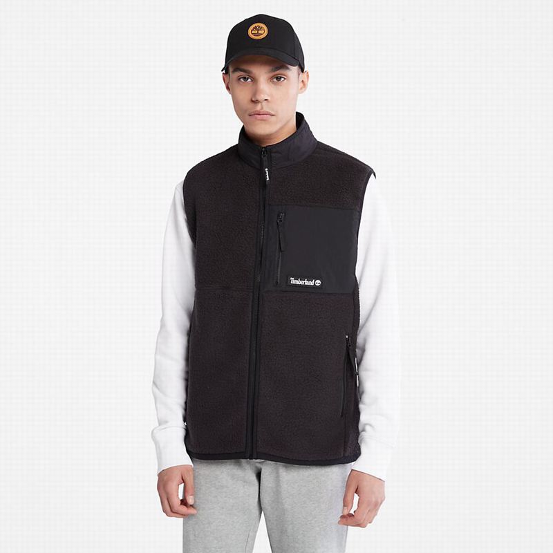 Timberland High-Pile Fleece Prsluk Crne | 56711247