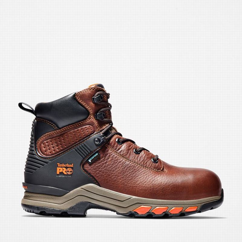 Timberland Hypercharge 6" Composite Toe Waterproof Radne Čizme Smeđe | 72824242