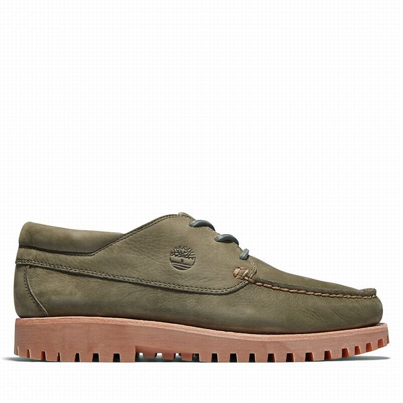 Timberland Jackson's Landing Cipele Za Čamce Maslinasto Zelene | 15888260