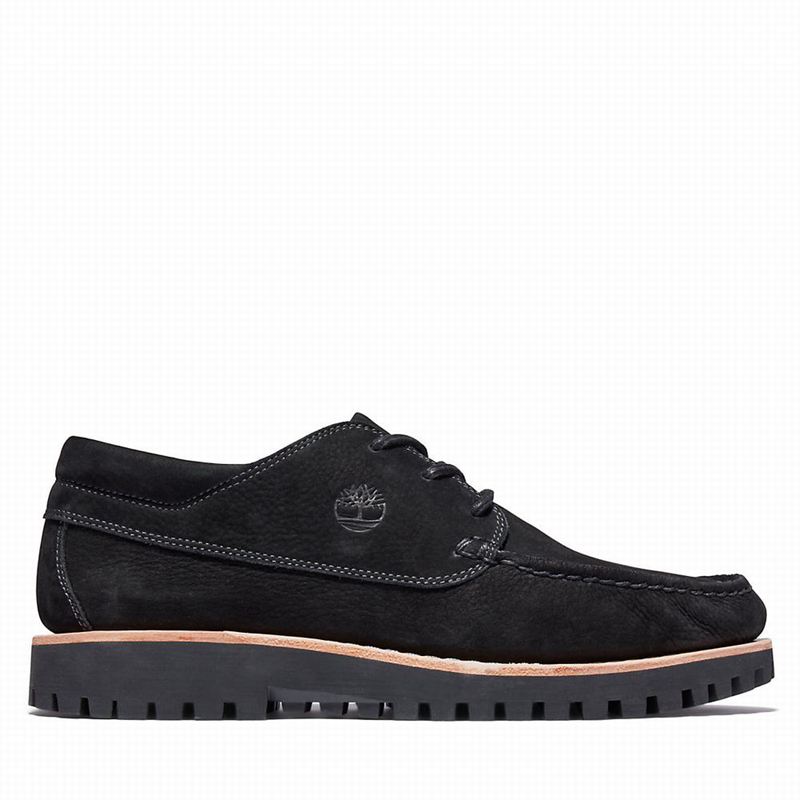 Timberland Jackson's Landing Cipele Za Čamce Crne | 58795148