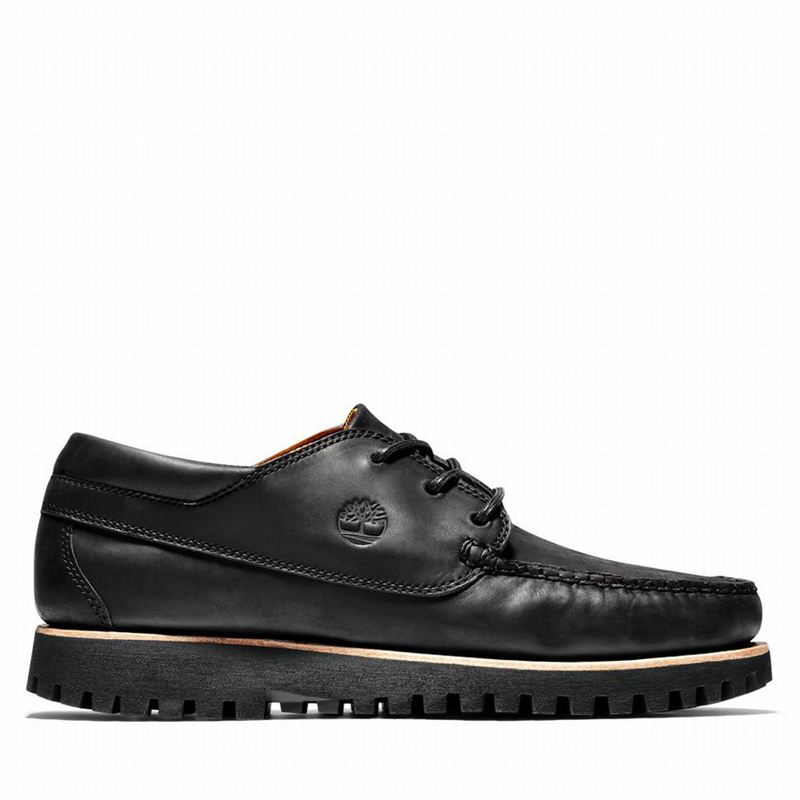Timberland Jackson's Landing Cipele Za Čamce Crne | 66016242