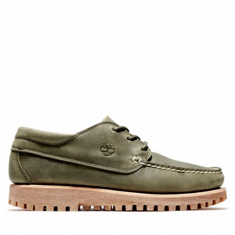 Timberland Jackson's Landing Cipele Za Čamce Maslinasto Zelene | 84859190