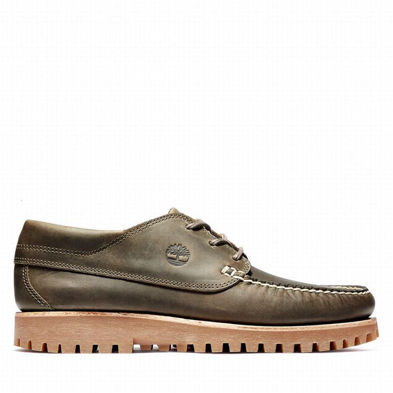 Timberland Jackson's Landing Cipele Za Čamce Maslinasto Zelene | 87647760