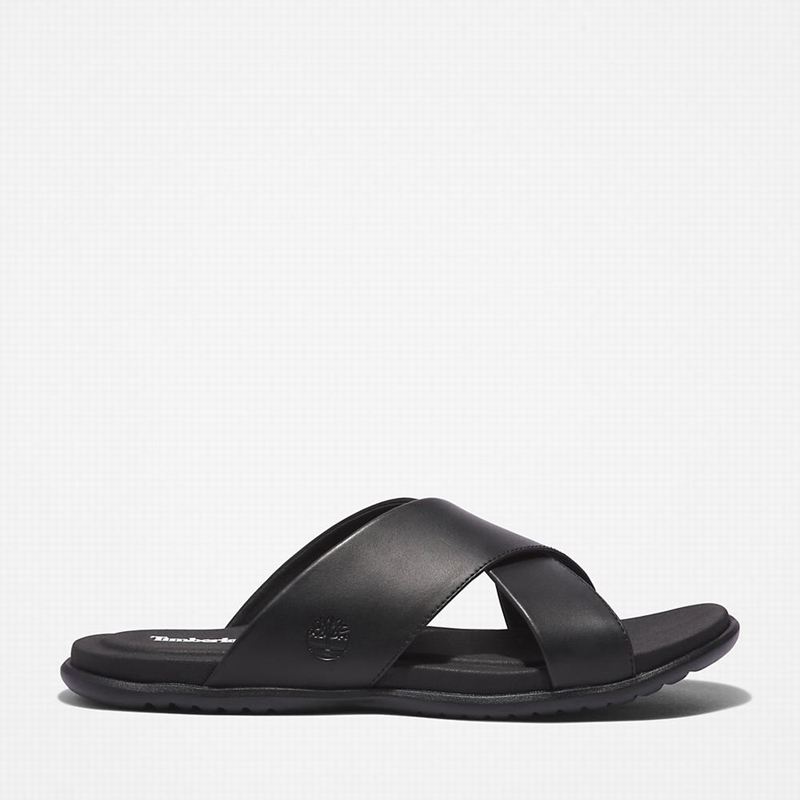 Timberland Kesler Cove Cross-band Slajdovi Crne | 91768438