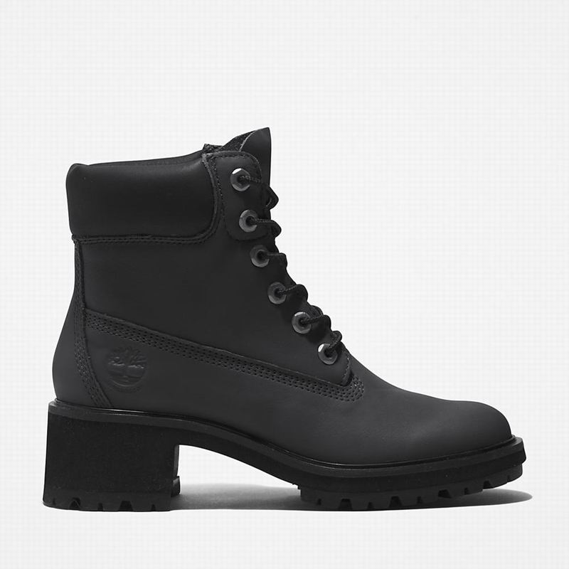 Timberland Kinsley 6 Inch Heeled Čizme Crne | 37336497