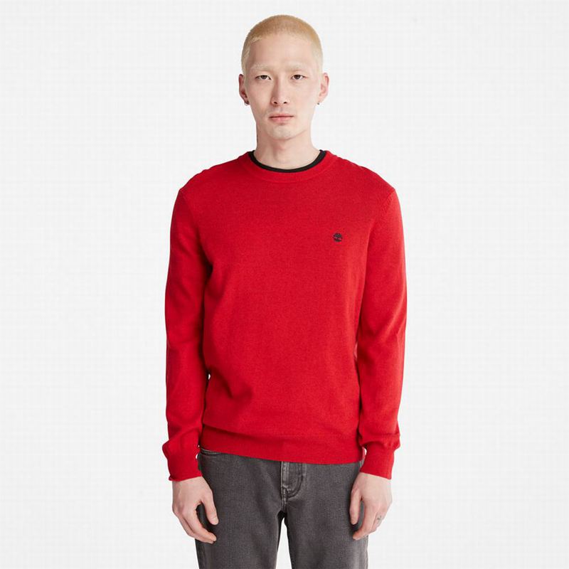 Timberland Knox River Crewneck Skakači Crvene | 90101253
