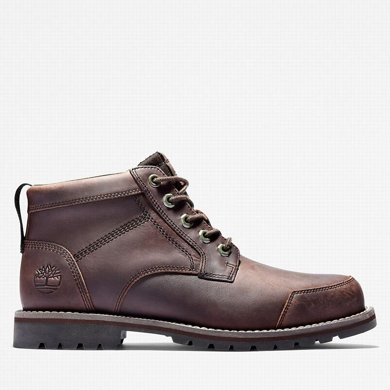 Timberland Larchmont II Koža Chukka Čizme Smeđe | 11535443