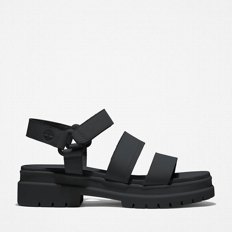 Timberland London Vibe Ankle-Strap Sandale Crne | 63441383