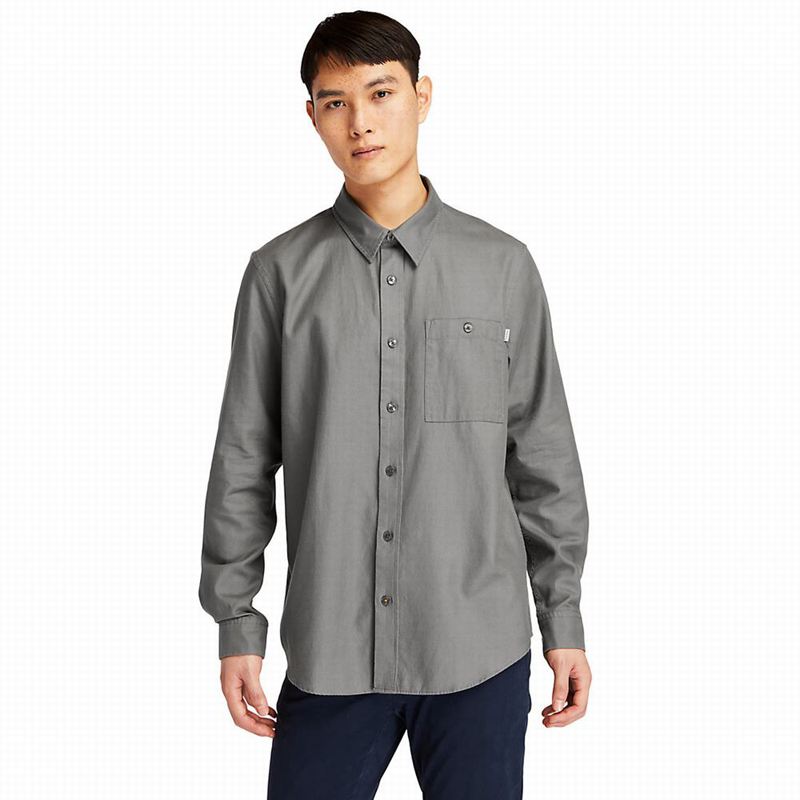 Timberland Long-sleeved Overshirt Košulje Sive | 50786071