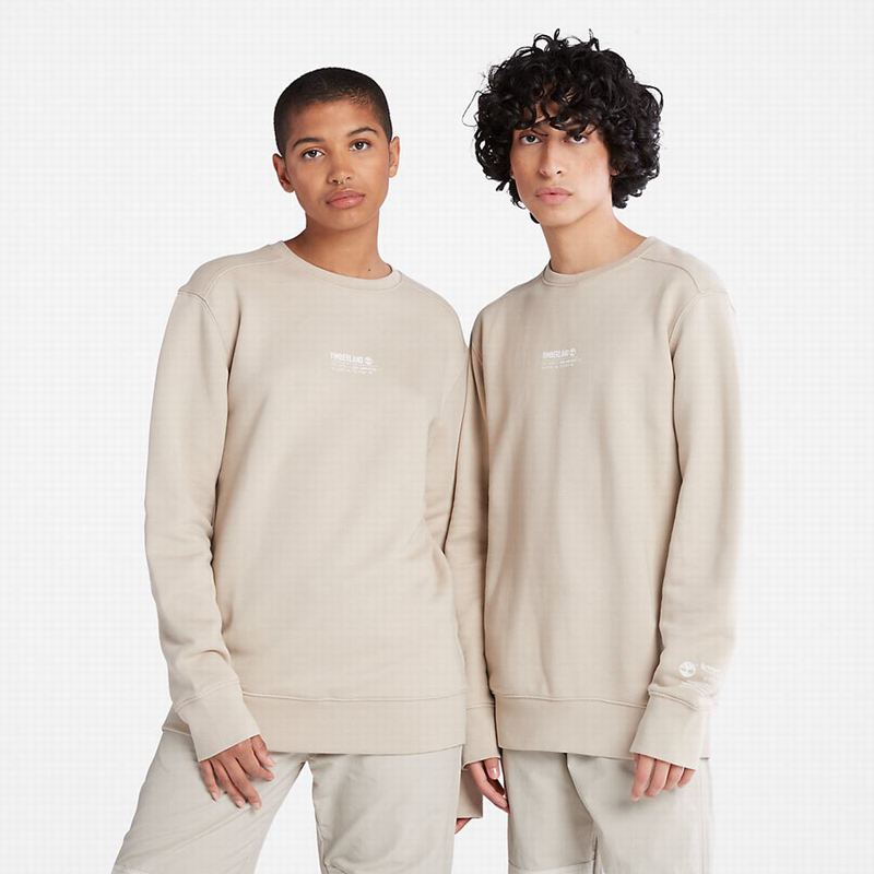Timberland Luxe Comfort Essentials Raglan Refibra Dukserice Sive | 81555457