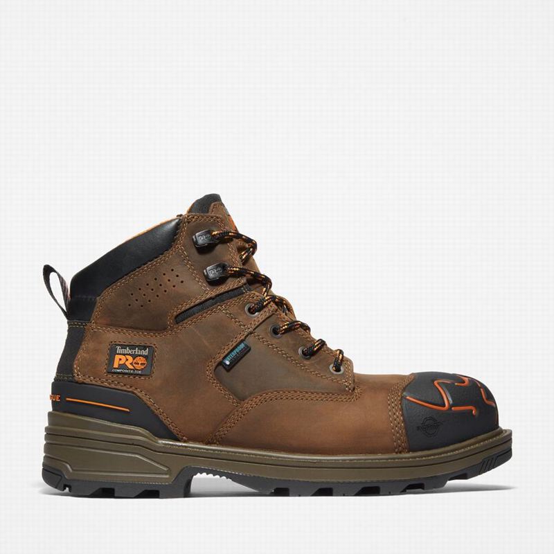 Timberland Magnitude 6" Composite Toe Waterproof Radne Čizme Smeđe | 43855925