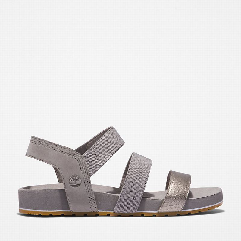 Timberland Malibu Waves Ankle-strap Sandale Sive | 40446279