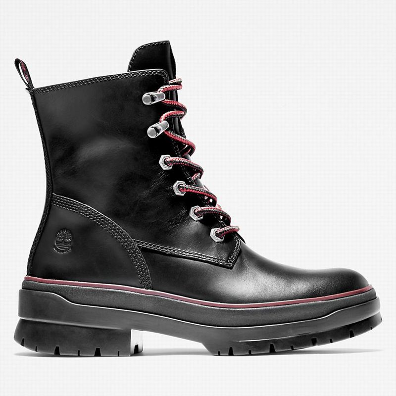 Timberland Malynn EK+ Mid Lace-Up Čizme Crne | 72437976