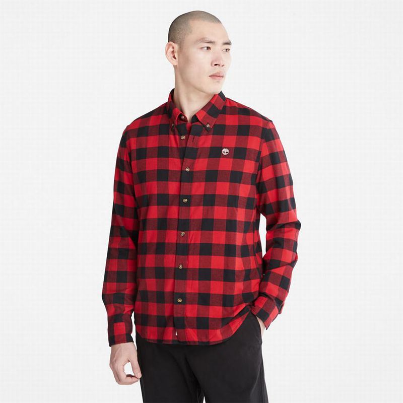 Timberland Mascoma River Check Košulje Crvene | 87665559