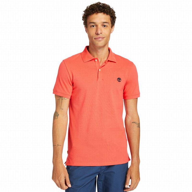 Timberland Merrymeeting River Polo Majice Crvene | 27821351