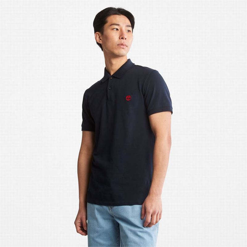 Timberland Merrymeeting River Polo Majice Tamnoplave | 27844583