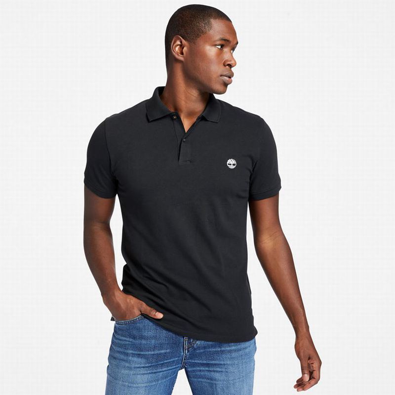 Timberland Merrymeeting River Polo Majice Crne | 6446063
