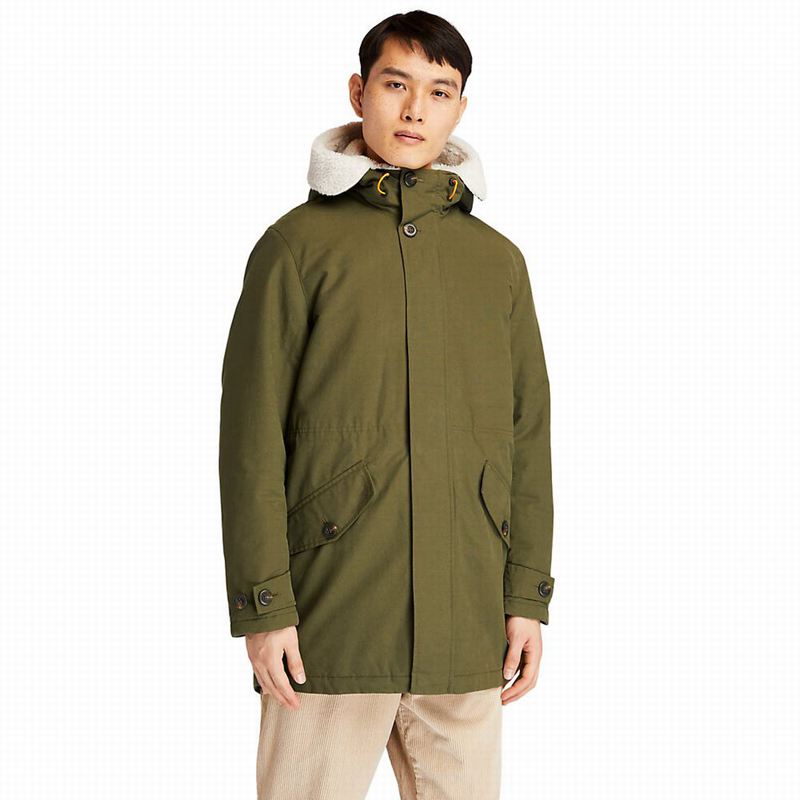 Timberland Mount Kelsey Fishtail Parka Maslinasto Zelene | 12545985