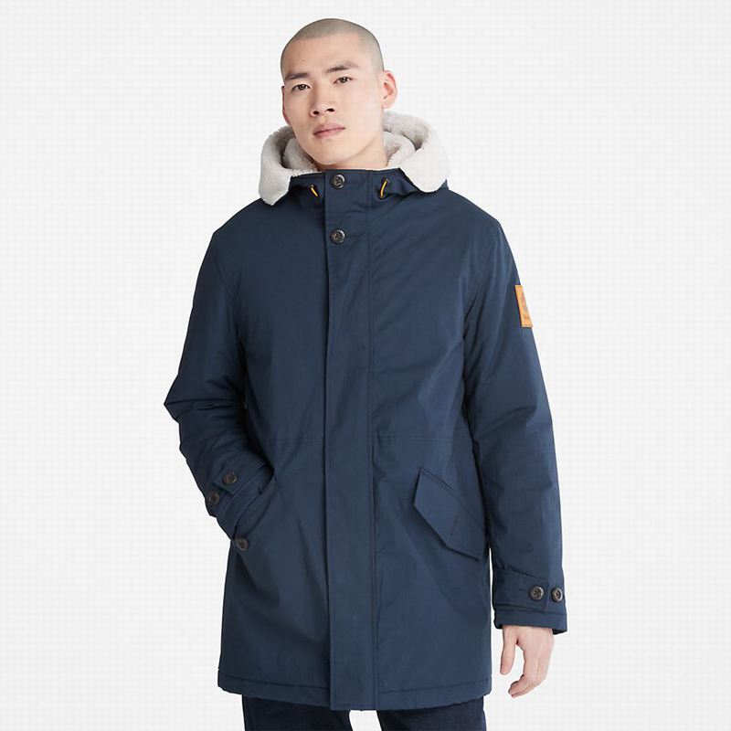 Timberland Mt. Kelsey Fishtail Parka Tamnoplave | 93574007