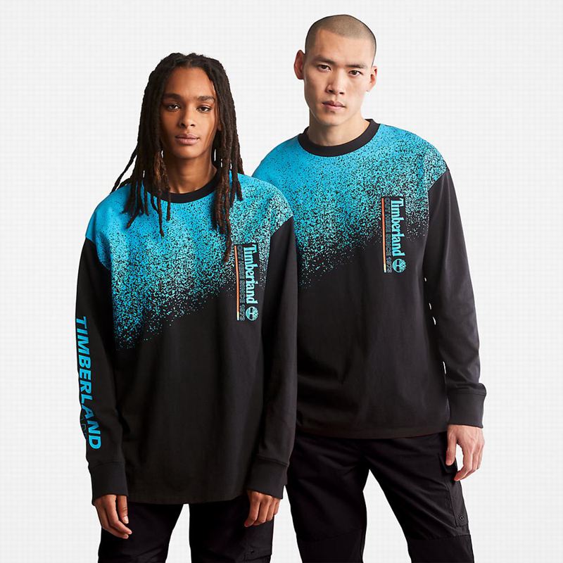 Timberland Nature Needs Heroes Front-Graficke Dugi Rukav Crne | 95878030