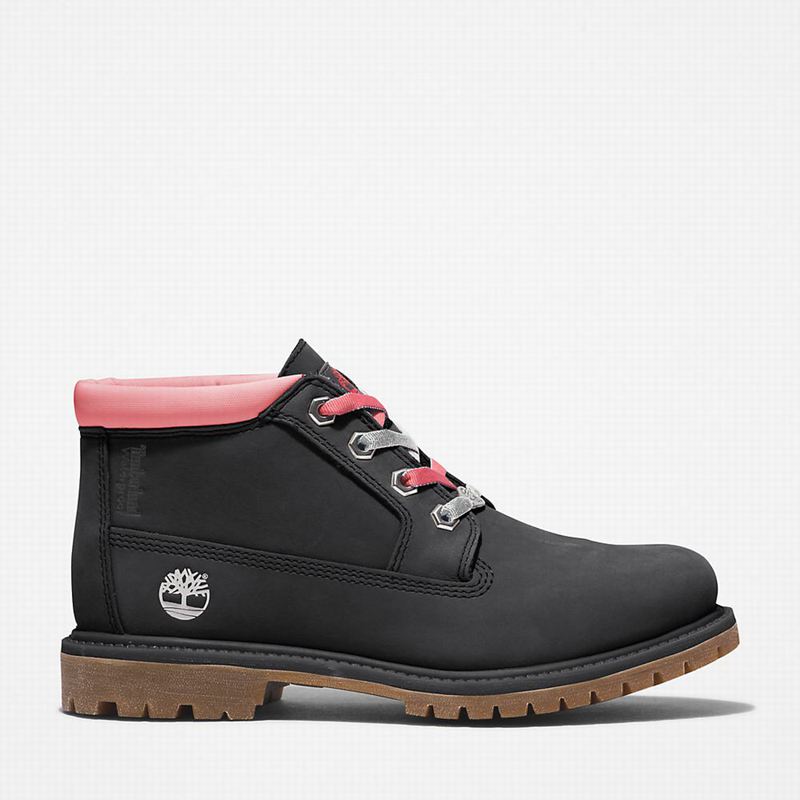 Timberland Nellie Warm Chukka Gležnjače Crne | 97752596