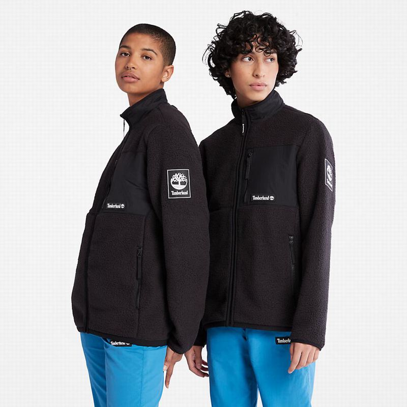 Timberland Outdoor Archive Flis Jakne Crne | 29308105