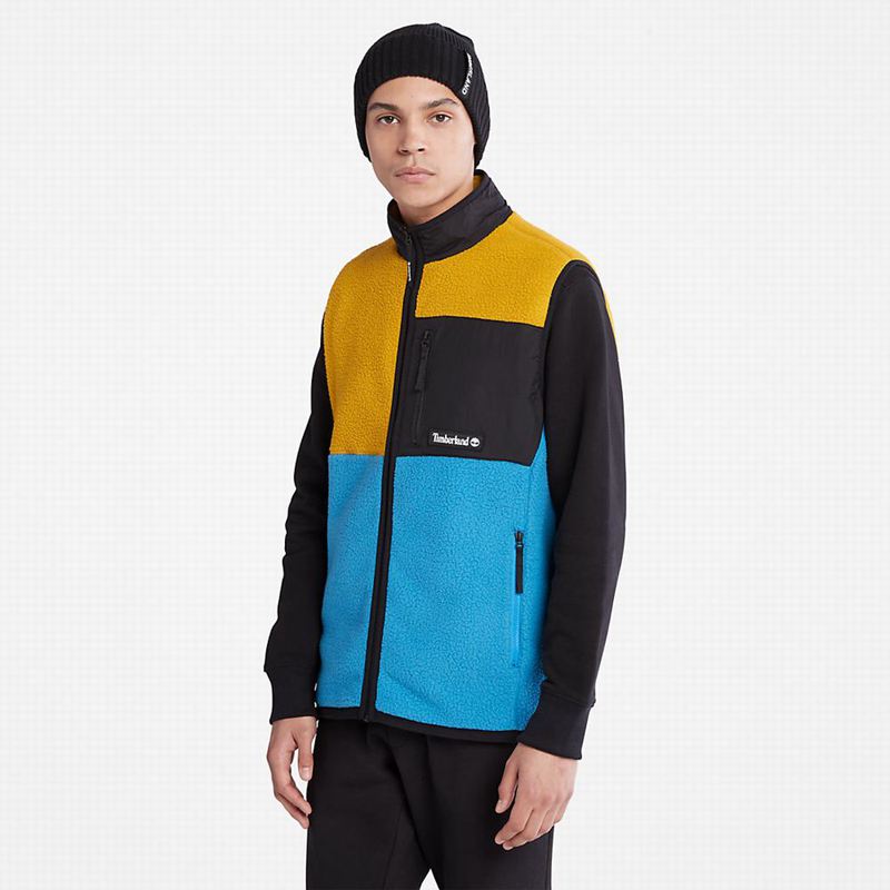 Timberland Outdoor Archive High-Pile Fleece Prsluk Žute | 2547731