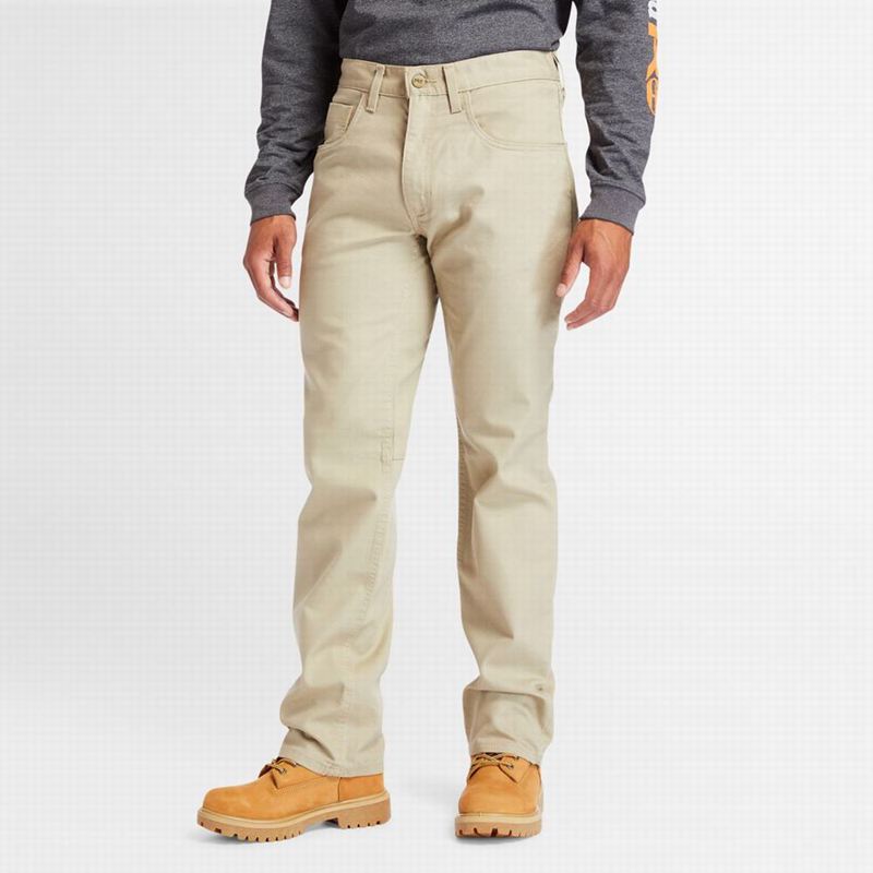 Timberland PRO 8 Series Flex Canvas Work Pant Hlače Bijele | 89363605