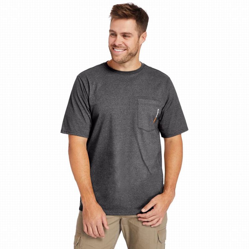 Timberland PRO Base Plate Blended Short-Sleeve Majice Sive | 36659190