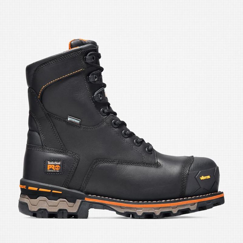 Timberland PRO Boondock 8-Inch Waterproof Insulated Comp-Toe Radne Čizme Crne | 71148957