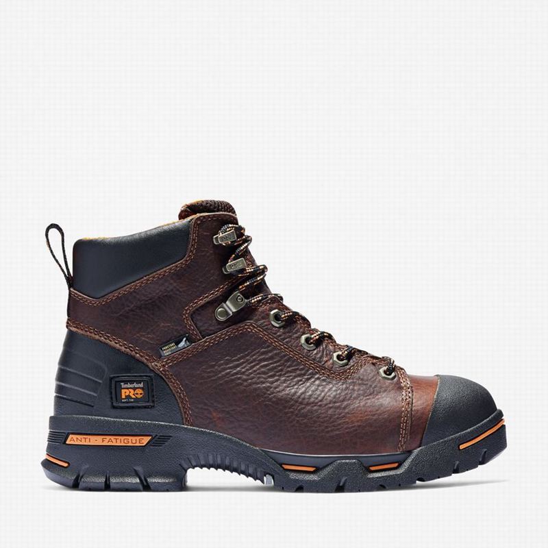 Timberland PRO Endurance 6" Radne Čizme Smeđe | 86323926