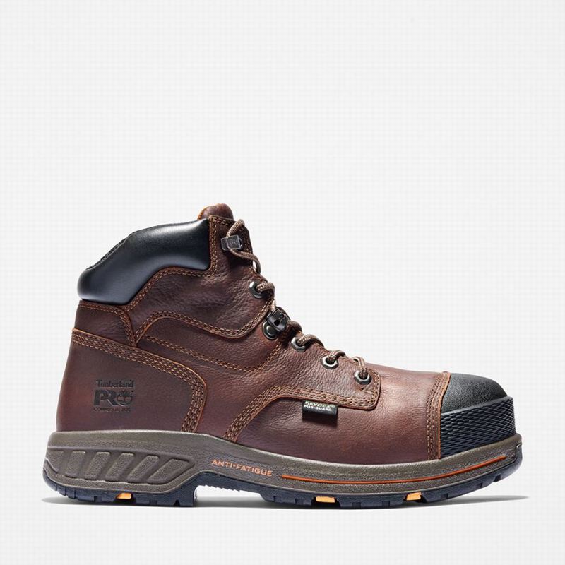 Timberland PRO Helix HD Met Guard Composite Toe Radne Čizme Smeđe | 88475869