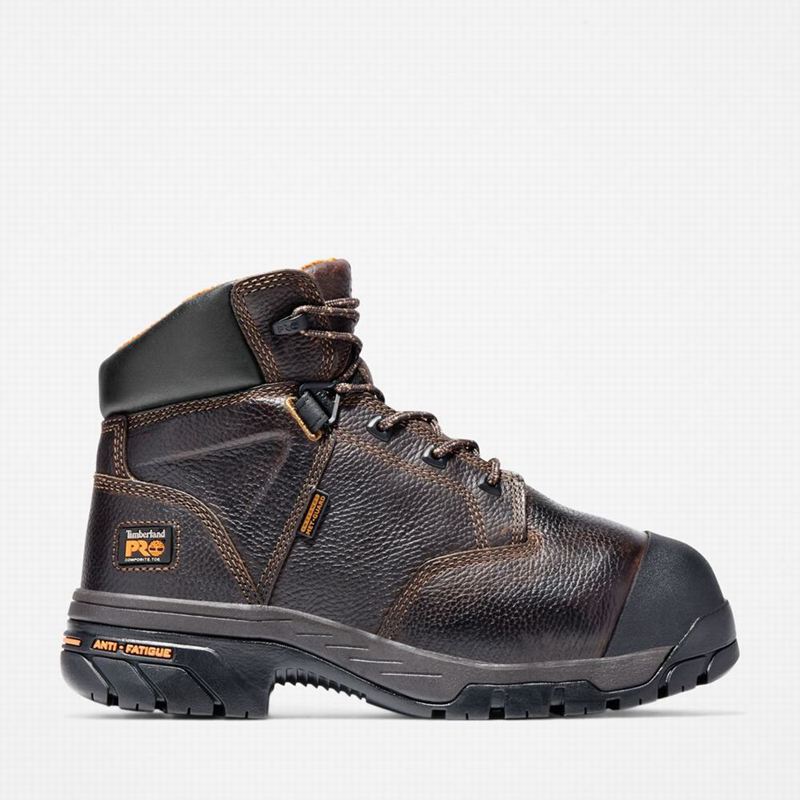 Timberland PRO Helix Met Guard Composite Toe Radne Čizme Smeđe | 49874850