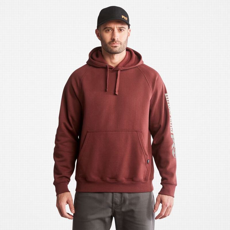 Timberland PRO Hood Honcho Sport Majica S Kapuljačom Bordo | 33992511