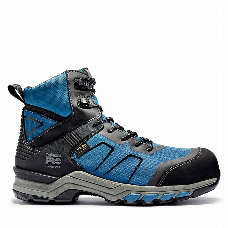 Timberland PRO Hypercharge Textile Composite Safety Toe Radne Čizme Plave | 38906478