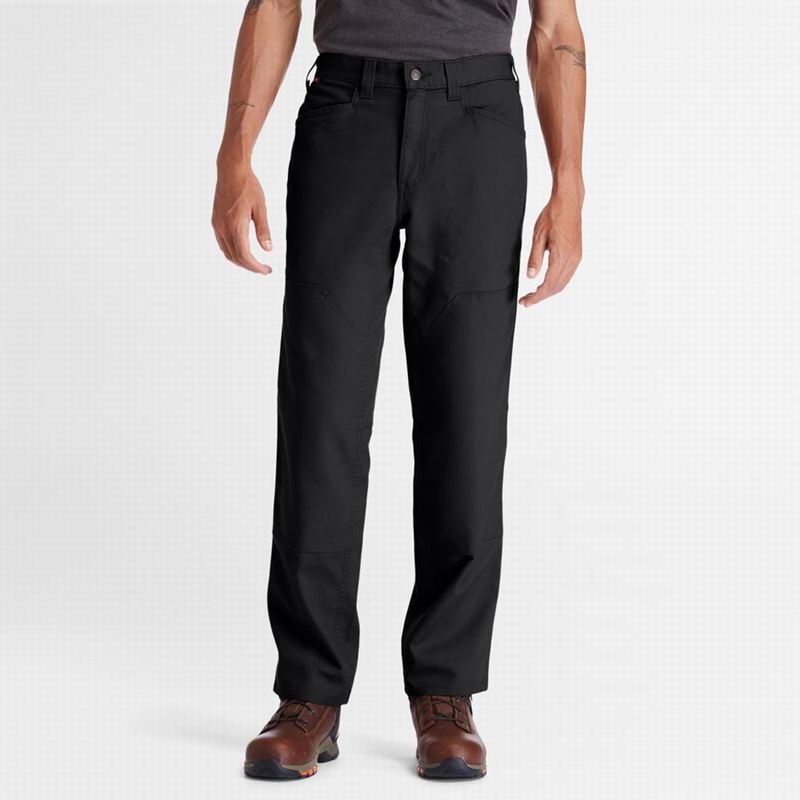 Timberland PRO Ironhide Flex Utility Doublefront Hlače Crne | 40910191