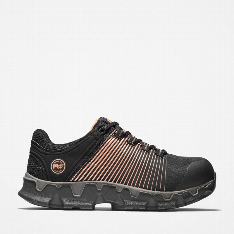Timberland PRO Powertrain Sport Alloy Toe Radne Cipele Zlatne | 66016815