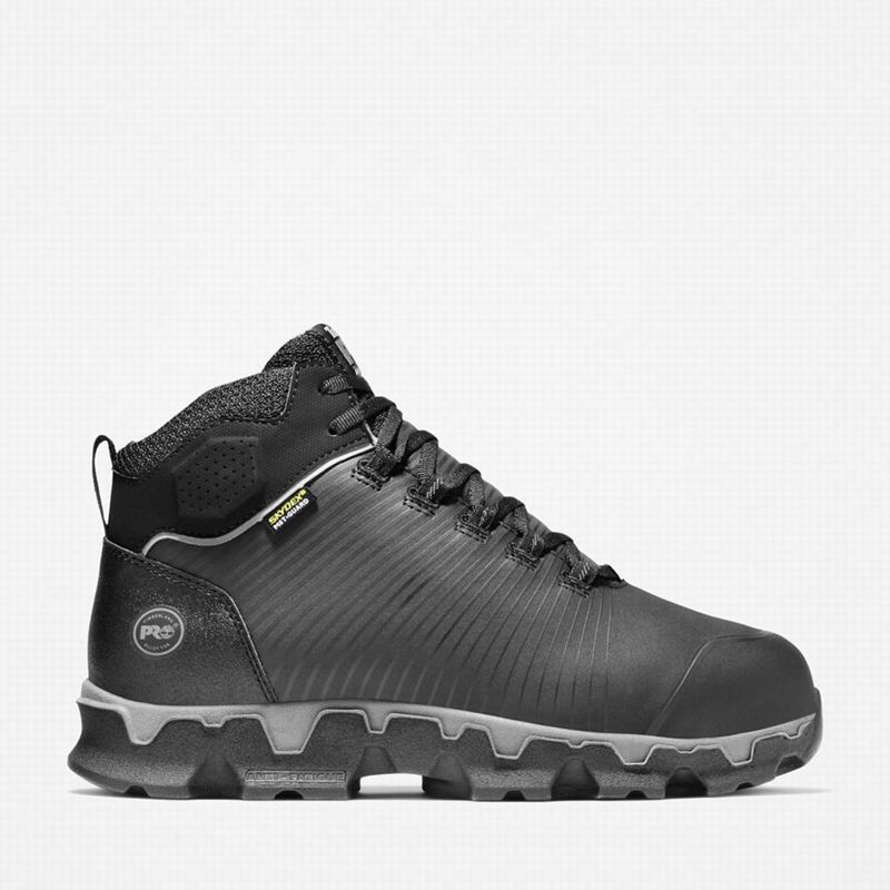 Timberland PRO Powertrain Sport Met Guard Alloy Toe Radne Čizme Crne | 60255603