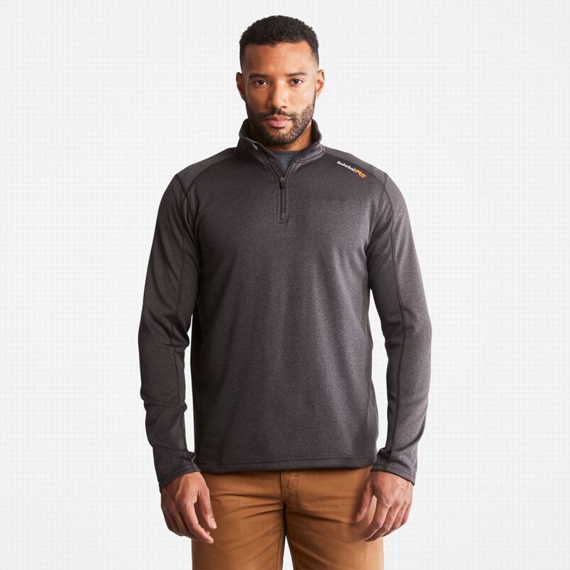 Timberland PRO Understory Quarter-Zip Fleece Dugi Rukav Sive | 91235691