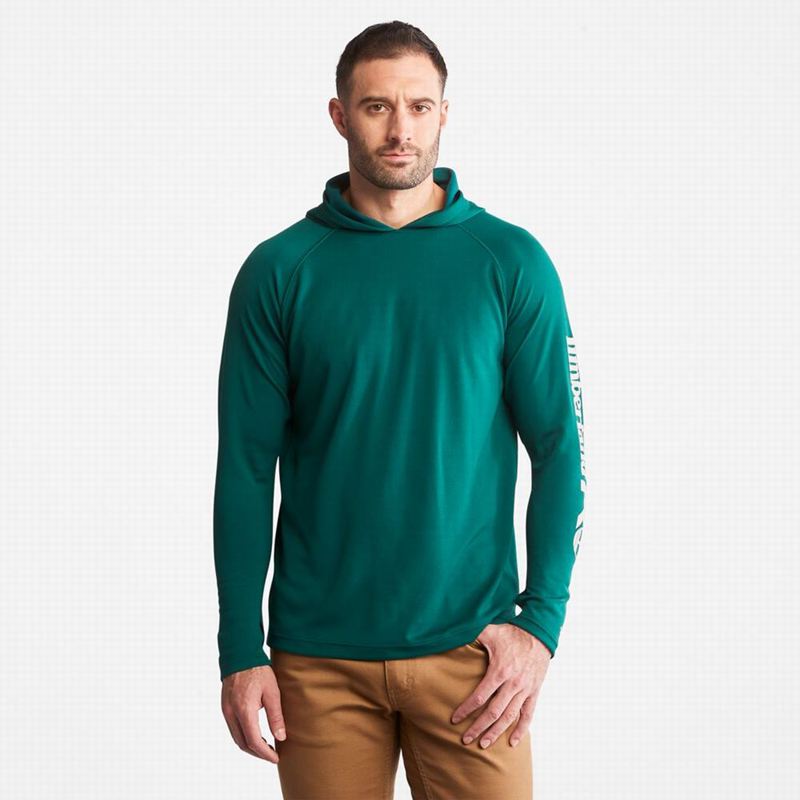 Timberland PRO Wicking Good Majica S Kapuljačom Smeđe | 7301892