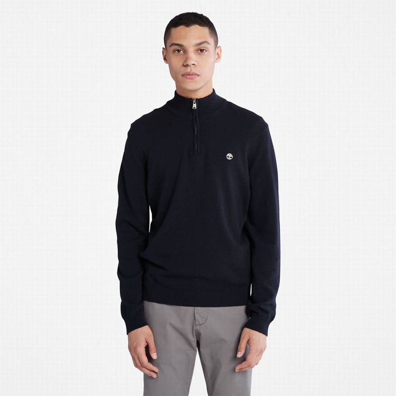 Timberland Phillips Brook Lambswool Džemperi Tamnoplave | 69727572