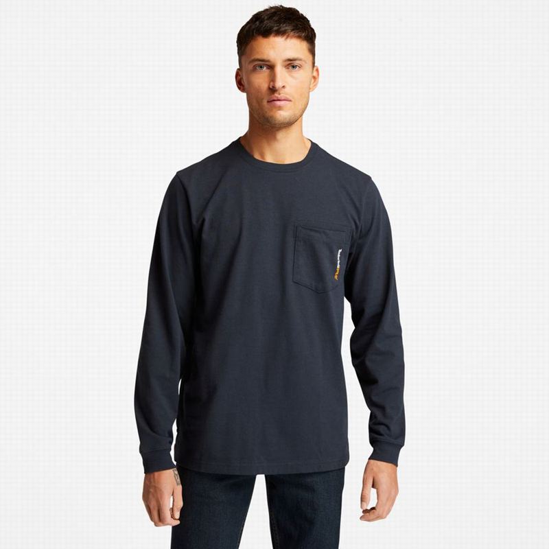 Timberland Photographic Print LS Dugi Rukav Tamnoplave | 31193560
