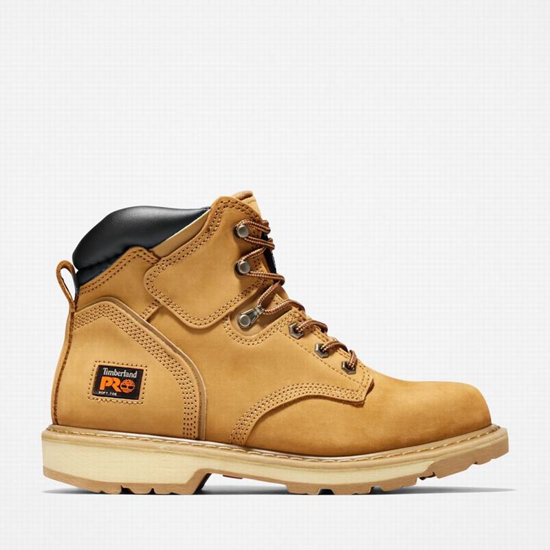 Timberland Pit Boss 6" Radne Čizme Smeđe | 3589341