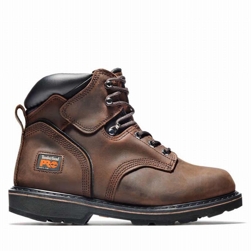 Timberland Pit Boss 6" Radne Čizme Smeđe | 63503436