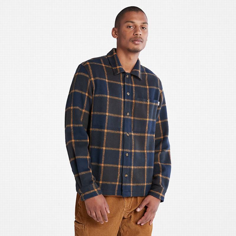 Timberland Plaid Overshirt Košulje Crne | 48732923