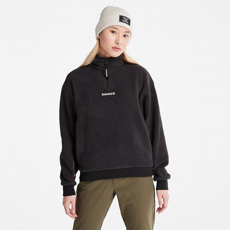 Timberland Polartec Funnel-neck Flis Jakne Crne | 33314153