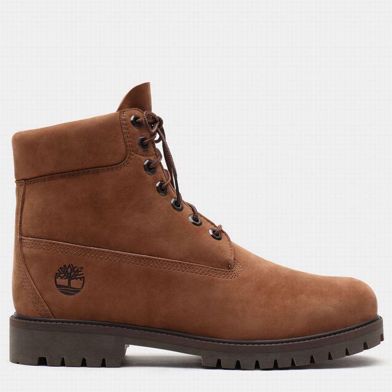Timberland Premium 6 Inch Heritage Čizme Smeđe | 17212572