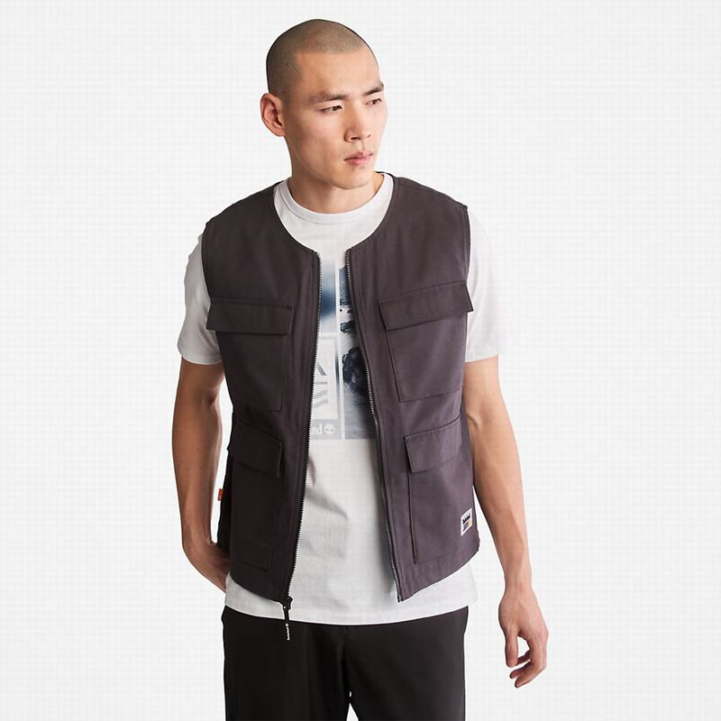 Timberland Progressive Utility Multi-pocket Prsluk Crne | 36295447