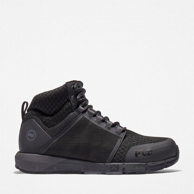 Timberland Radius Alloy-Toe Radne Čizme Crne | 57842226