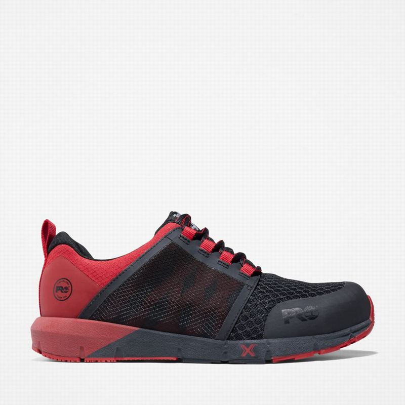 Timberland Radius Composite Toe Radne Cipele Crvene | 41504442